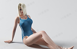 3D女人模型