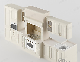 3D廚柜模型