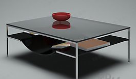 3D茶幾模型
