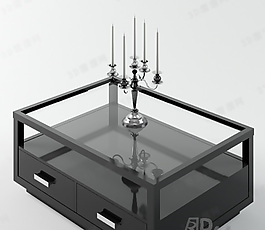 3D茶幾模型