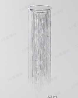 3D水晶吊燈模型