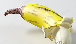 3D香蕉模型