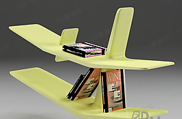 3D書架模型