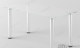 3D桌子模型