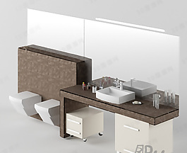 3D洗手臺模型