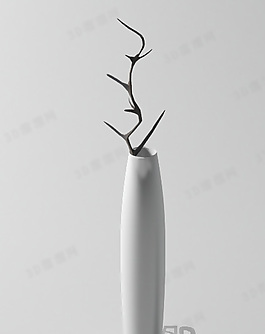 3D花瓶模型