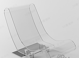 3D躺椅模型