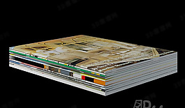 3D書模型
