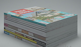 3D書模型