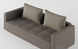 3D雙人沙發(fā)模型