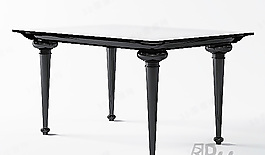 3D桌子模型