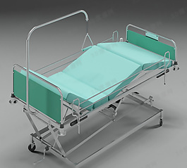 3D病床模型
