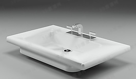 3D洗手臺(tái)模型