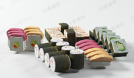 3D點(diǎn)心模型