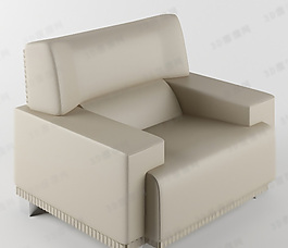 3D單人沙發(fā)模型