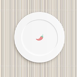 在竹餐巾餐盤