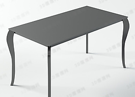 3D茶幾模型