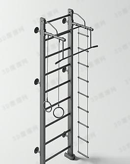 3D健身器材模型