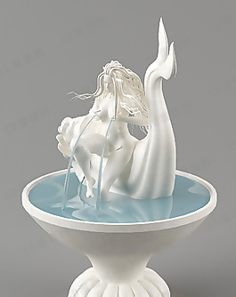 3D噴泉模型