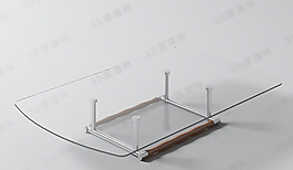 3D茶几模型
