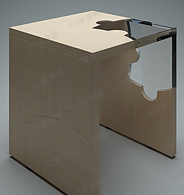 3D边几模型