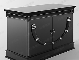 3D邊柜模型