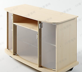 3D邊柜模型