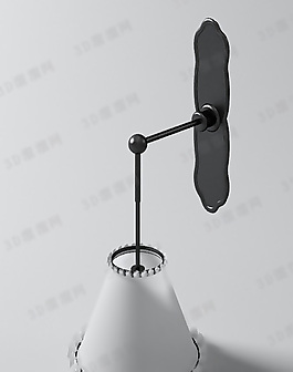 3D壁燈模型