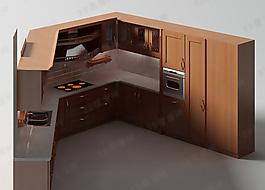 3D廚柜模型