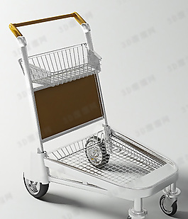 3D購物車模型