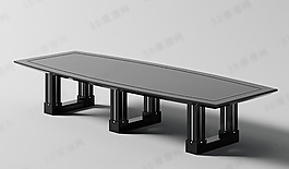 3D桌子模型