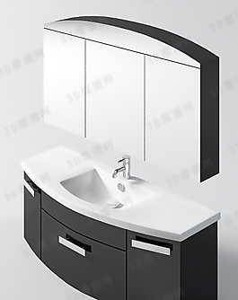 3D洗手臺模型