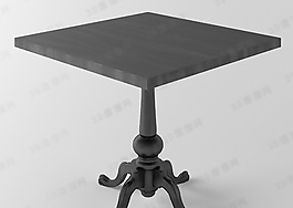 3D桌子模型