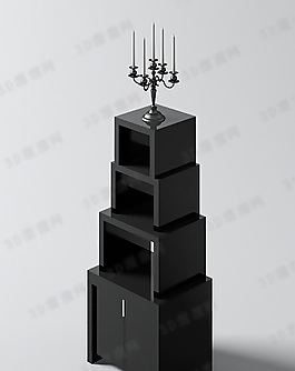 3D邊柜模型