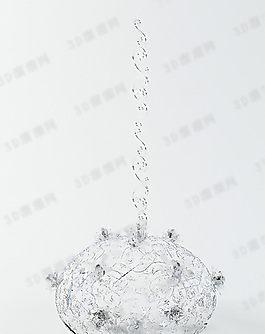 3D水晶吊燈模型
