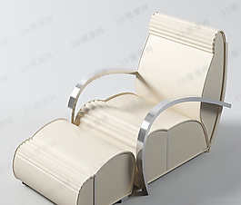 3D躺椅模型