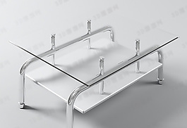 3D茶几模型