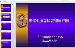 左栏风格ppt