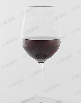 3D酒杯模型