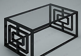 3D茶幾模型