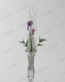 3D花瓶模型