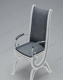 3D豪华扶手椅模型