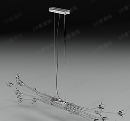 3D吊燈模型