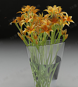 3D花瓶模型