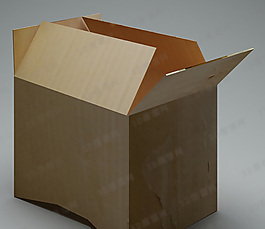 3D纸箱模型