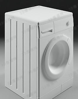3D洗衣机模型