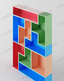 3D架子模型