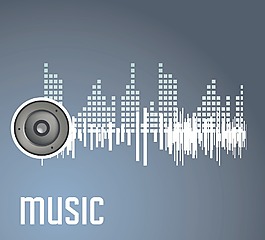 美丽的音乐背景