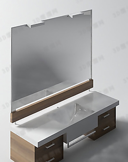 3D衛(wèi)浴組合模型