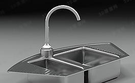 3D水龍頭模型